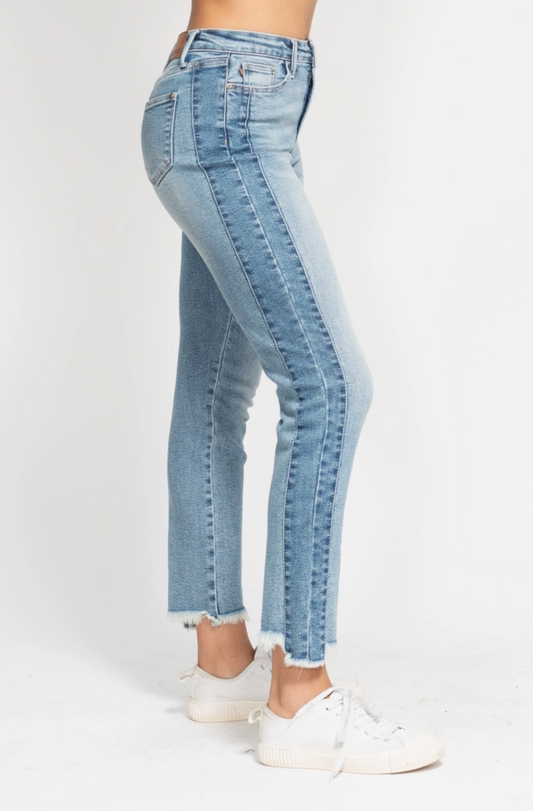Ren Vintage Wash Side Panel Jean { Reg }