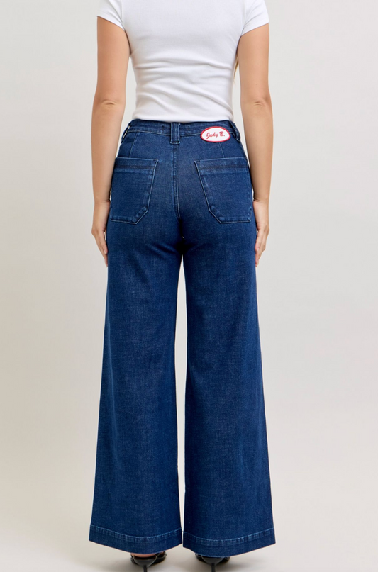 Brenda Patch Pocket Retro Wide { Reg & Curve }