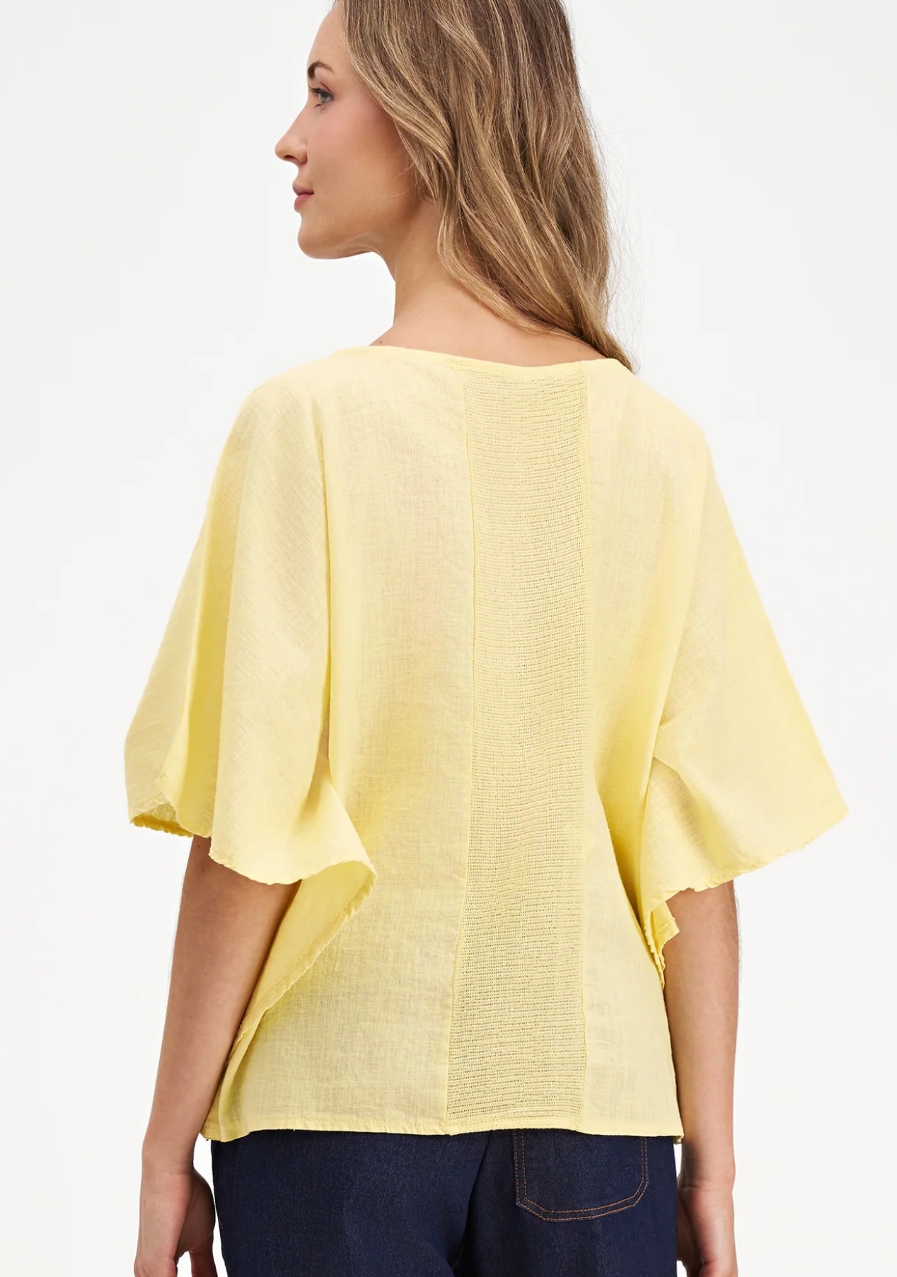 Elsie Woven Top ~ Cactus