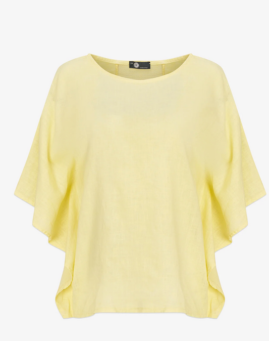 Elsie Woven Top ~ Lemonade