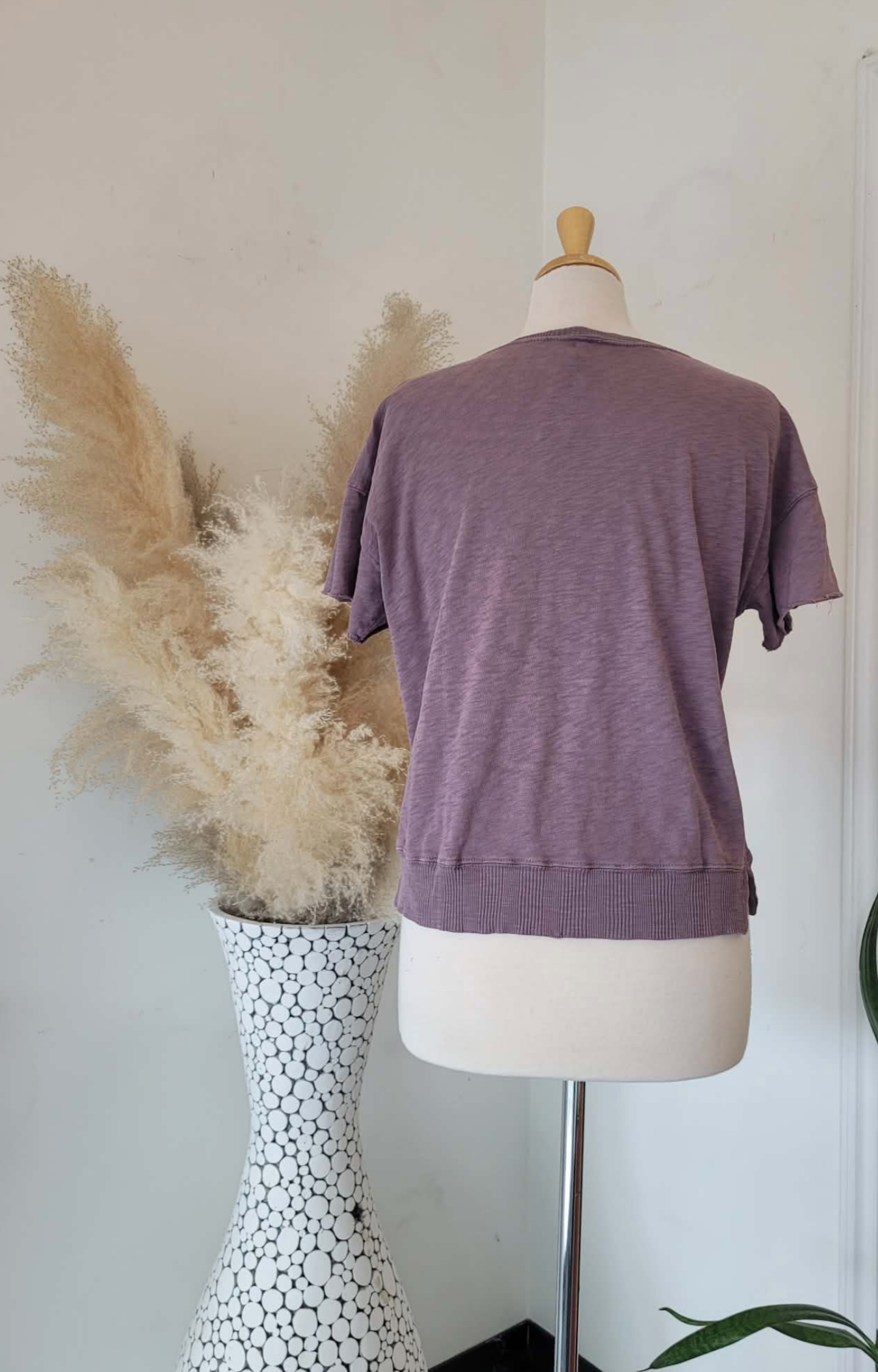 Drew Drop Tee - Plum Smoothie