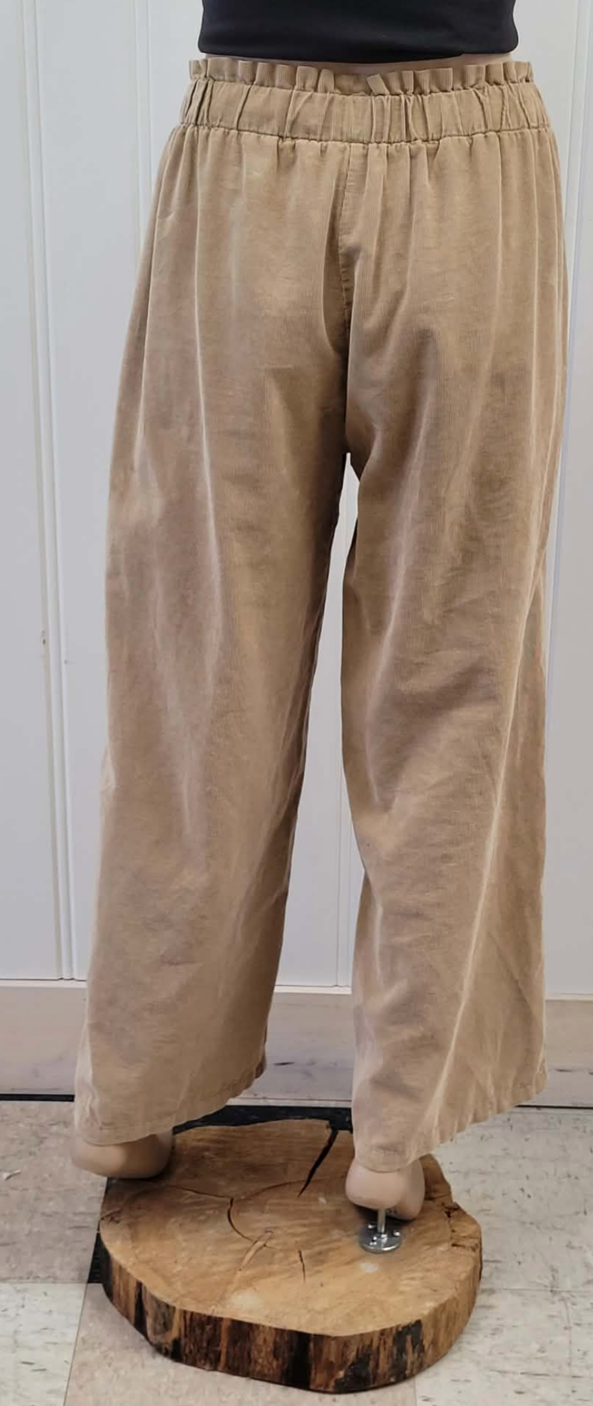 Baby Cord Ankle Pant ~ 2 Colours