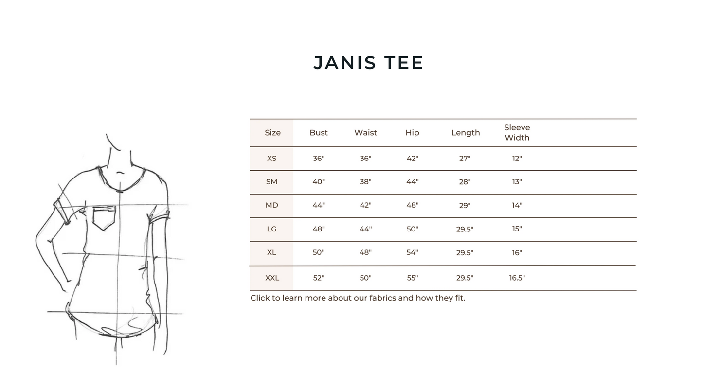 Janis Tee ~ 2 Colours