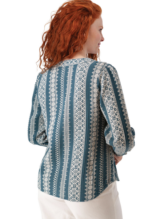 Anna Smocked Sleeve Blouse