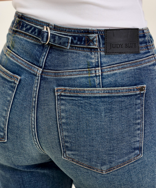 Lizzie Boyfriend Jeans with Adjustable Back Tab + Hollywood Waist