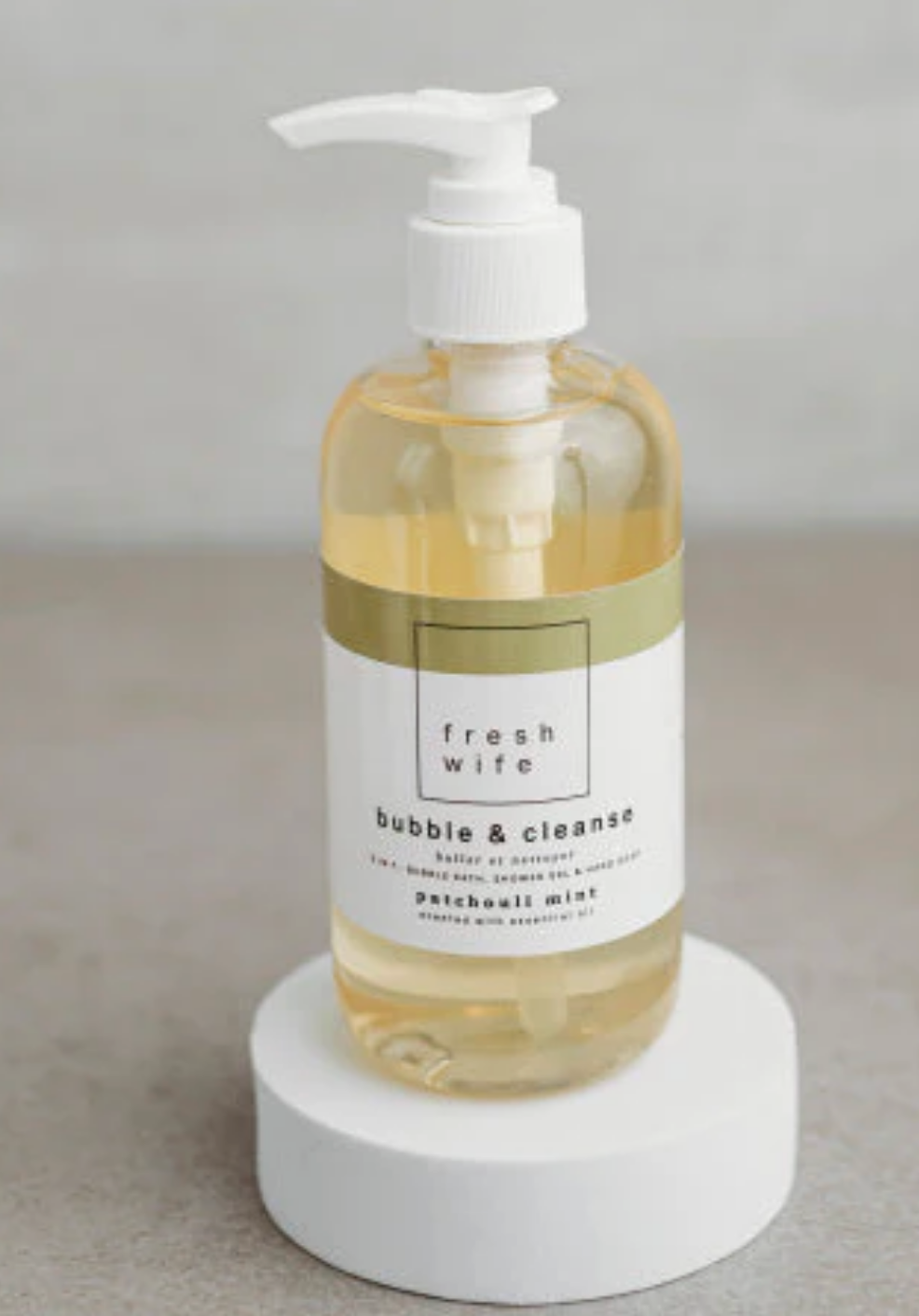 Patchouli Mint Bubble & Cleanse