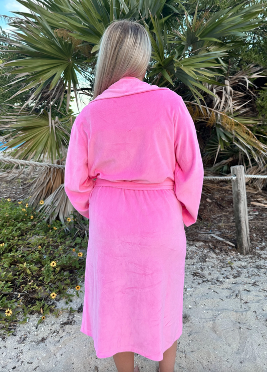Hot Pink Dream Hotel Robe