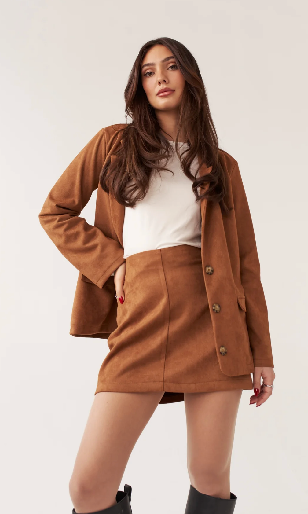 Miley Blazer ~ Camel