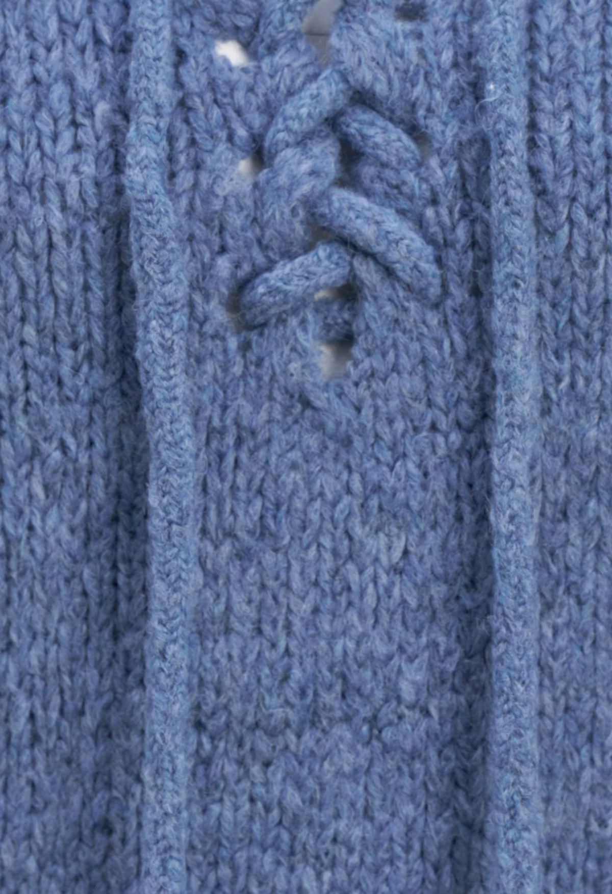Kelly Lace-Up Sweater ~ 2 Colours