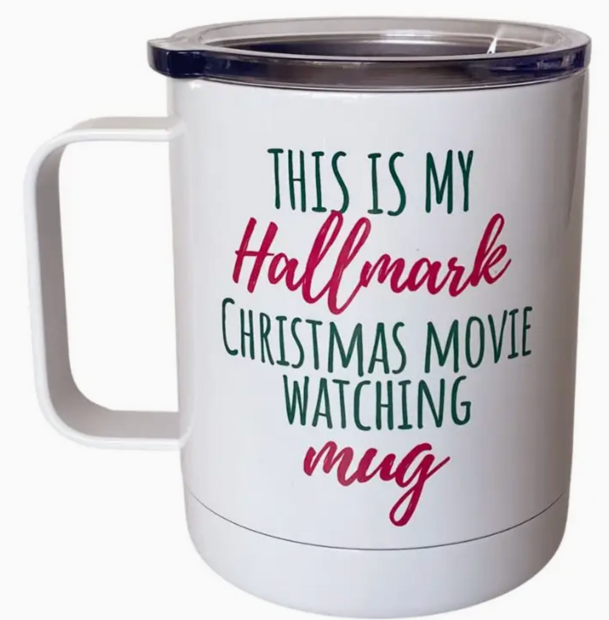 12oz Stainless Camp Mug ~ Hallmark Movie