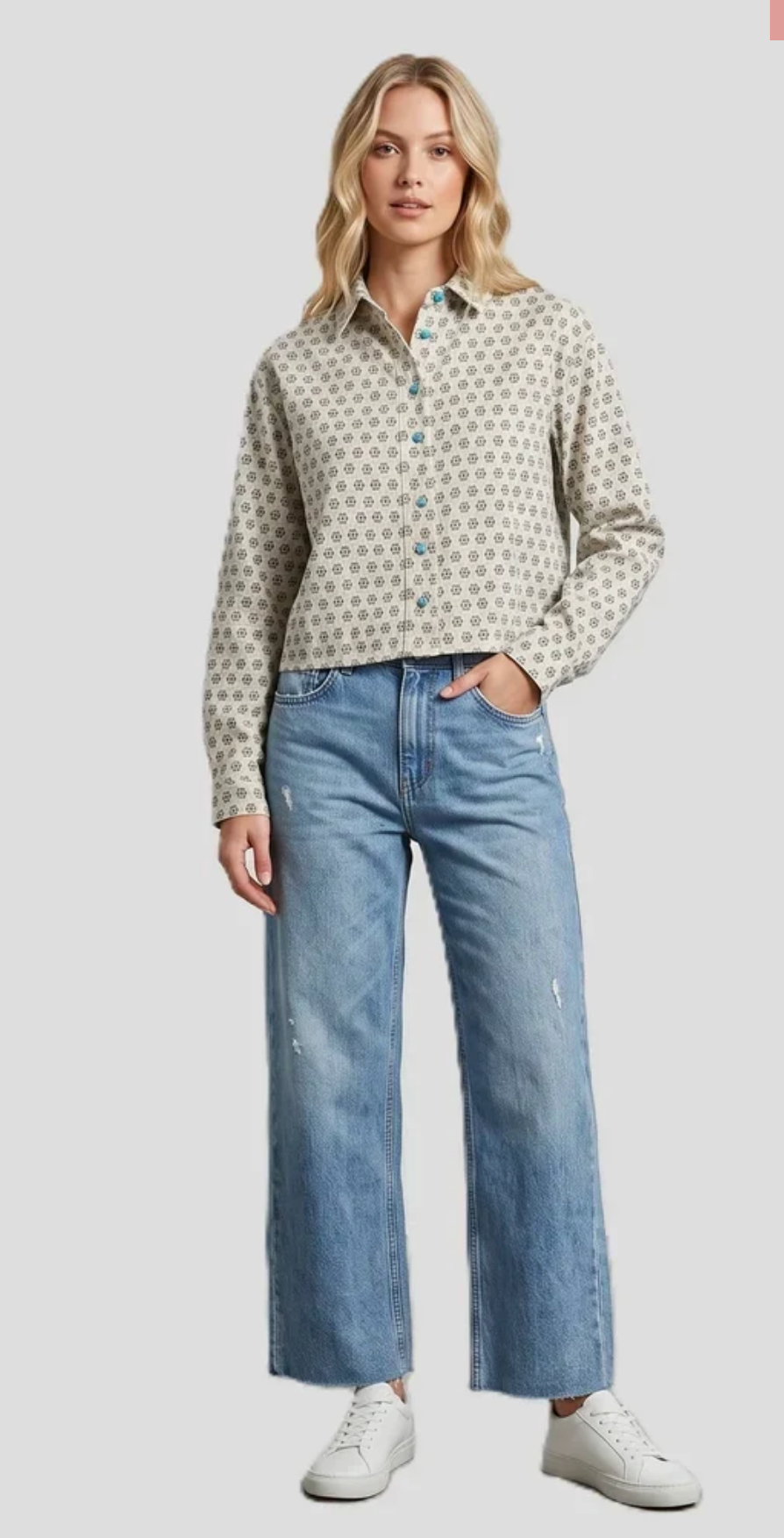 Sabrina Shirt ~ Mini Floral