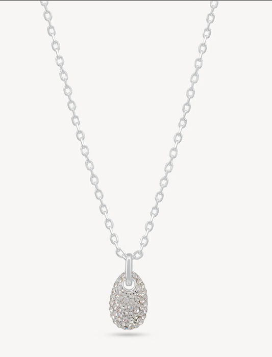 Sparkle Pebble Charm Necklace ~ 3 Colours