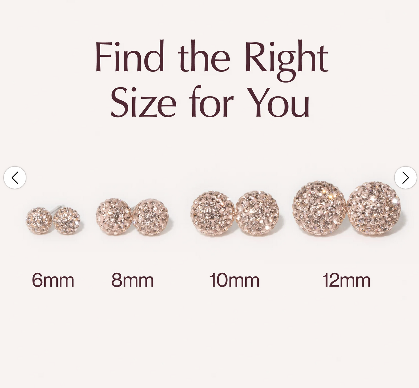 Rose Gold Sparkle Ball™ Collection