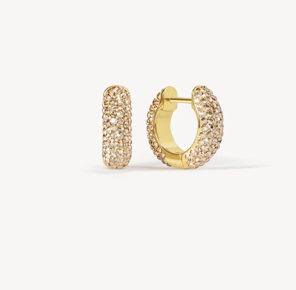 Soft Gold Sparkle Ball™ Stud Earrings