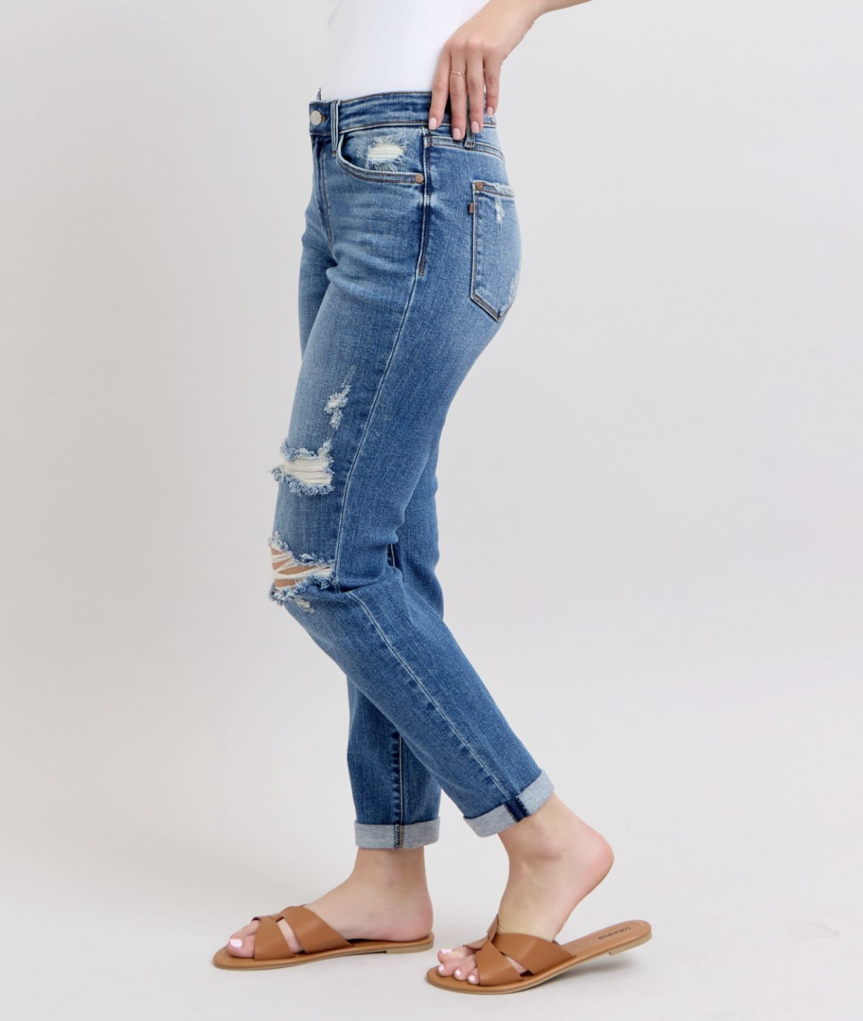 Loni Boyfriend Jeans { Reg }