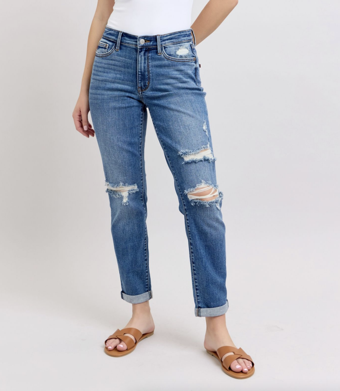 Loni Boyfriend Jeans { Reg }
