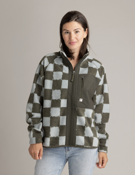 Dawn Heavy Fleece Full Zip Jacket