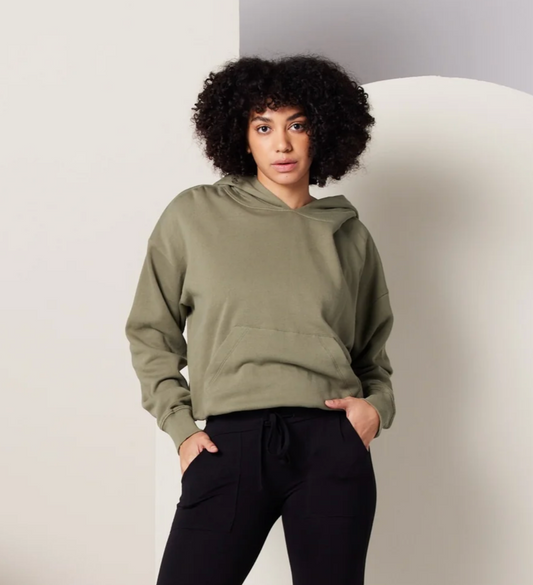 Aimee Relaxed Hoodie ~ Army