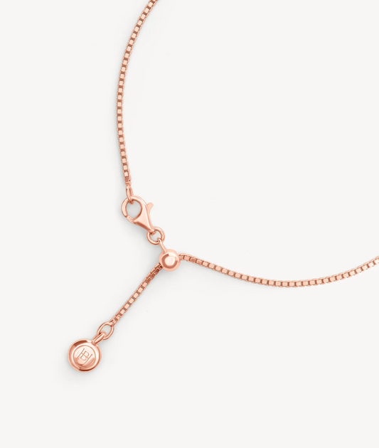 Rose Gold Box Chain ~ Hillberg & Berk