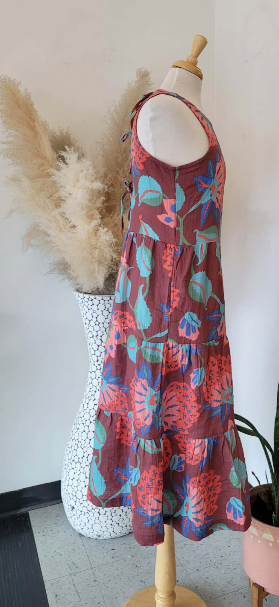 Bali Dress ~ Island Flower Print