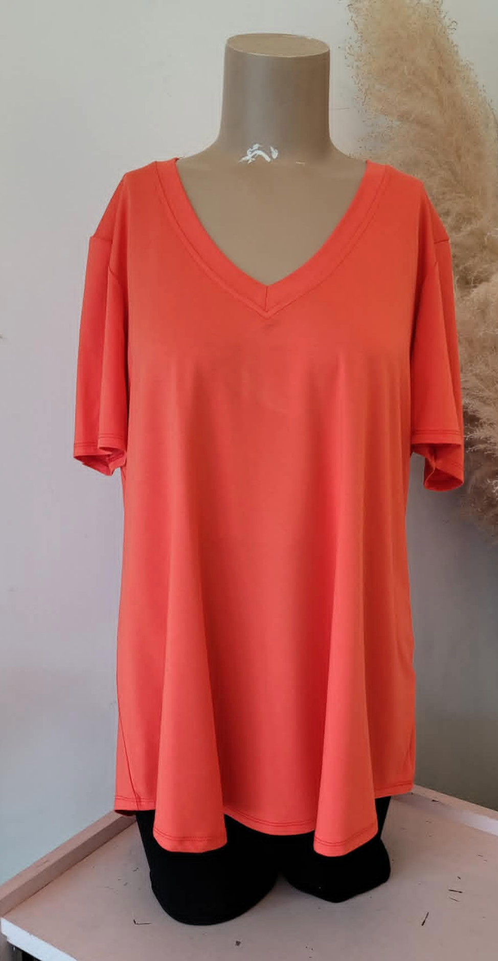 V-Neck Tee Size Large ~ 2 Colours