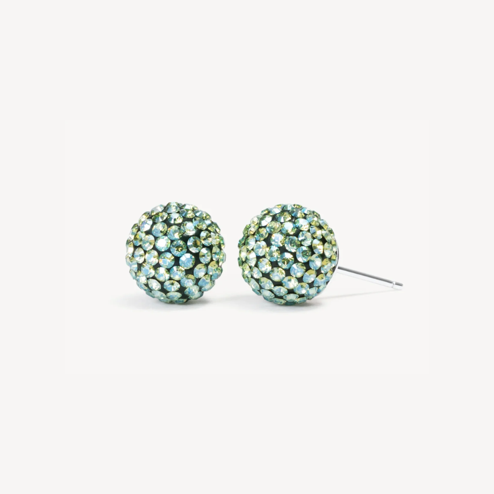 Serpentine Sparkle Ball™ Stud Earrings