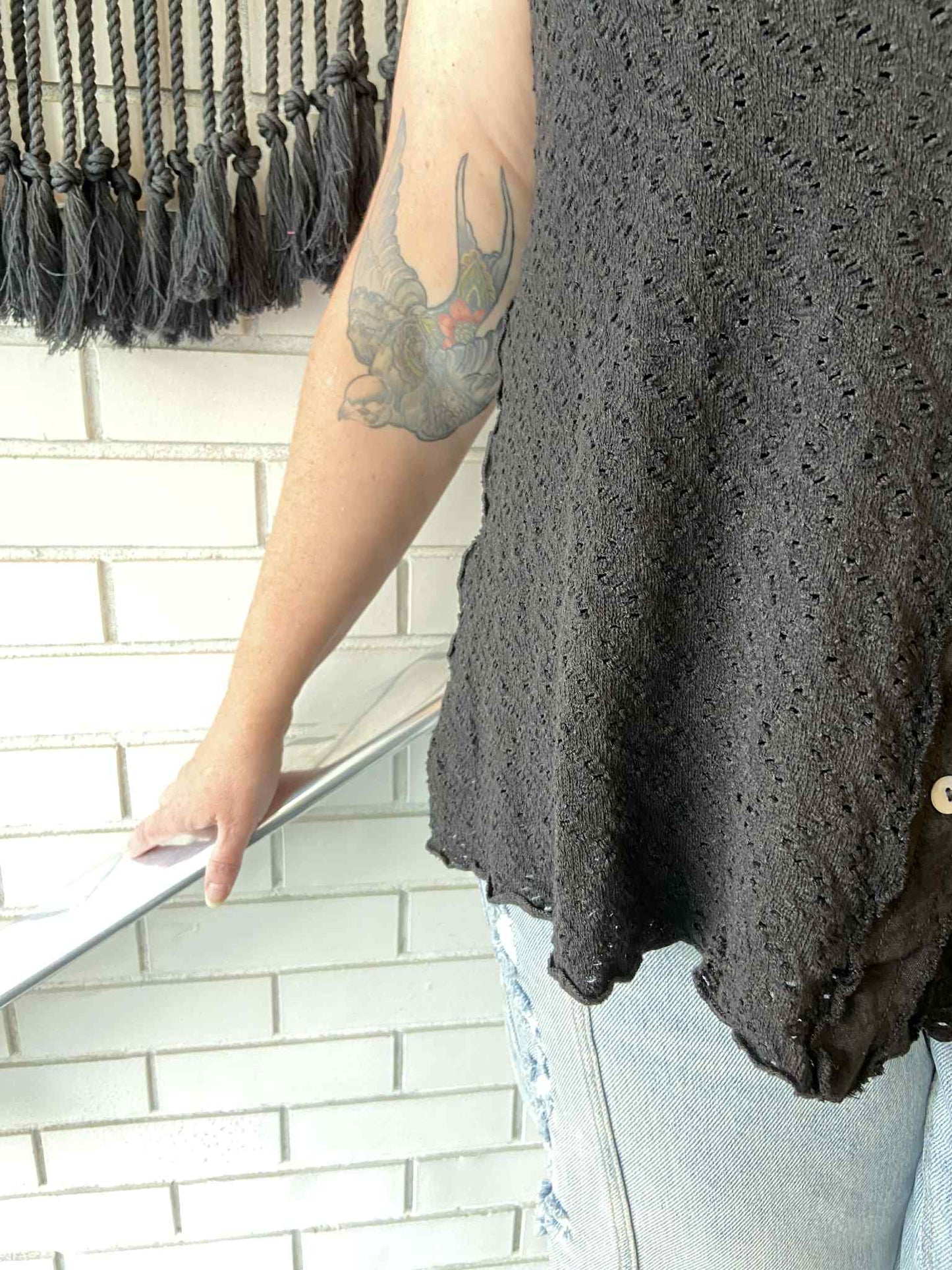 Maggy Tank Vest ~ Black