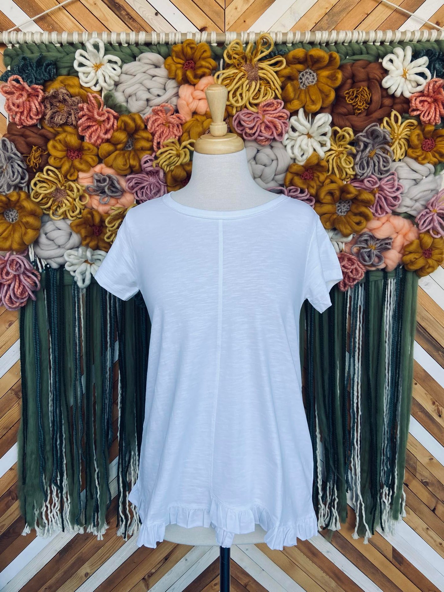 Best Friller Tee ~ White