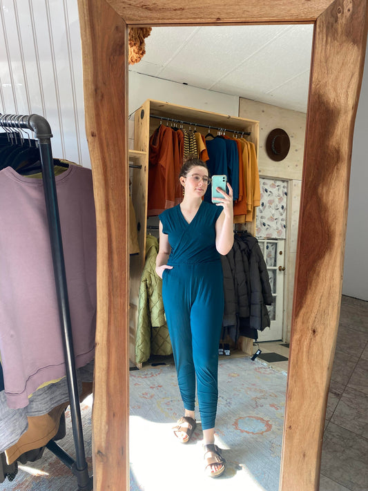 My Everything Romper - Teal ~ Size XXL