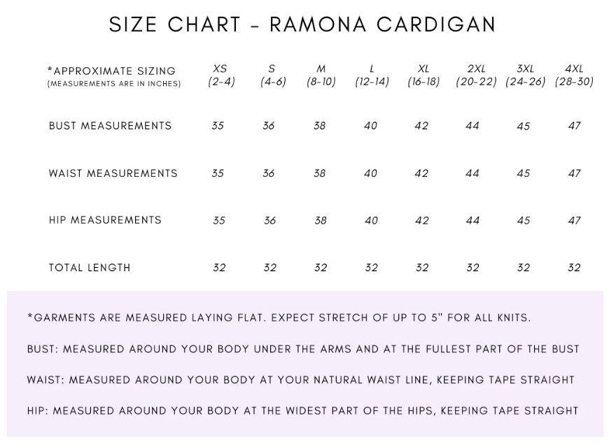 RAMONA SLEEVED CARDIGAN