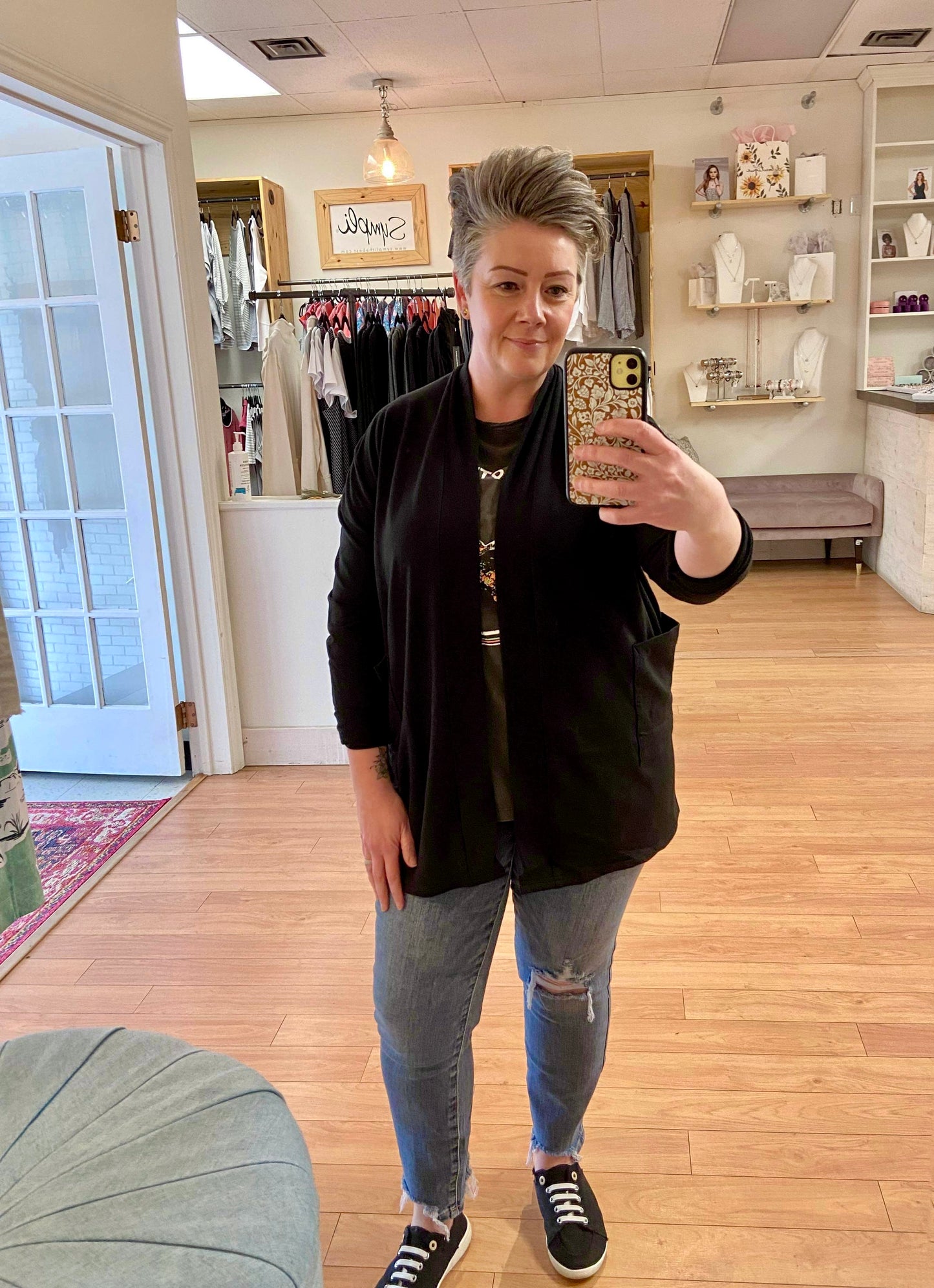RAMONA SLEEVED CARDIGAN