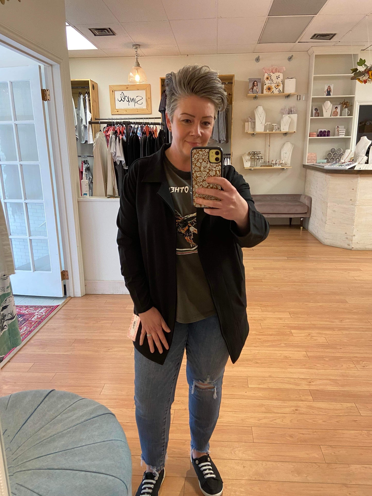 RAMONA SLEEVED CARDIGAN