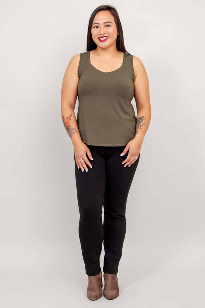 Ritzy Tank ~ Khaki