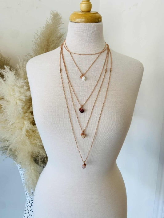 Hillberg & Berk™ Convertible Chain Necklace & Charm ~ Multiple Charm Options