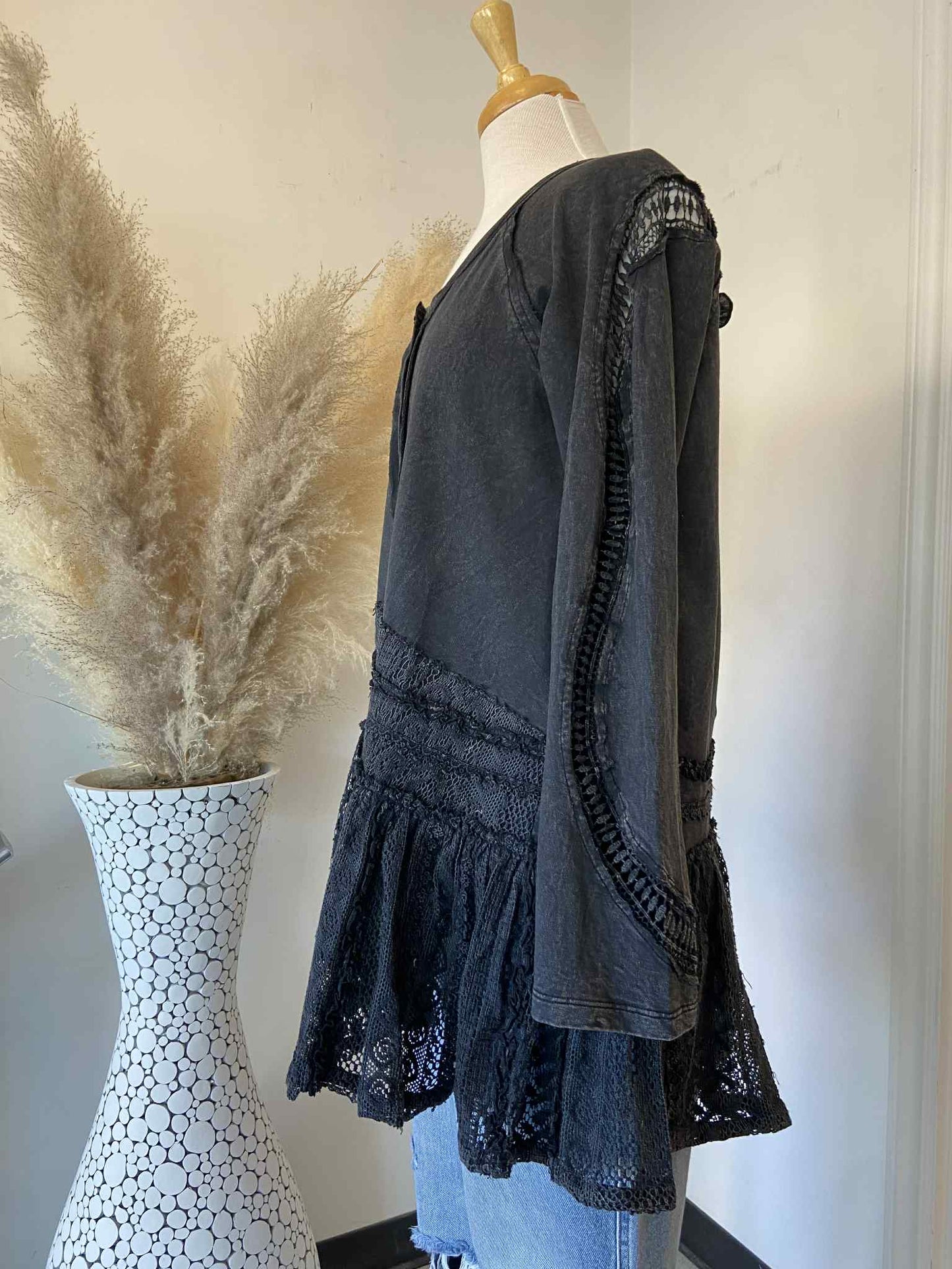 Jamie Cover Up ~ Washed Black