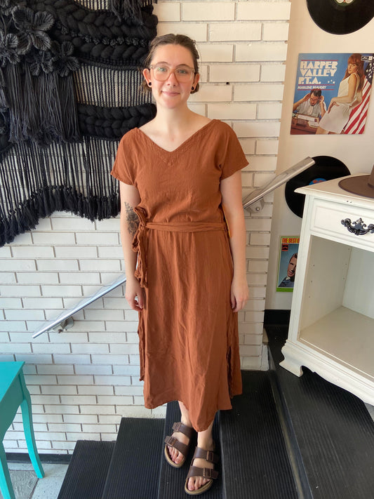 Kai Dress ~ Cinnamon