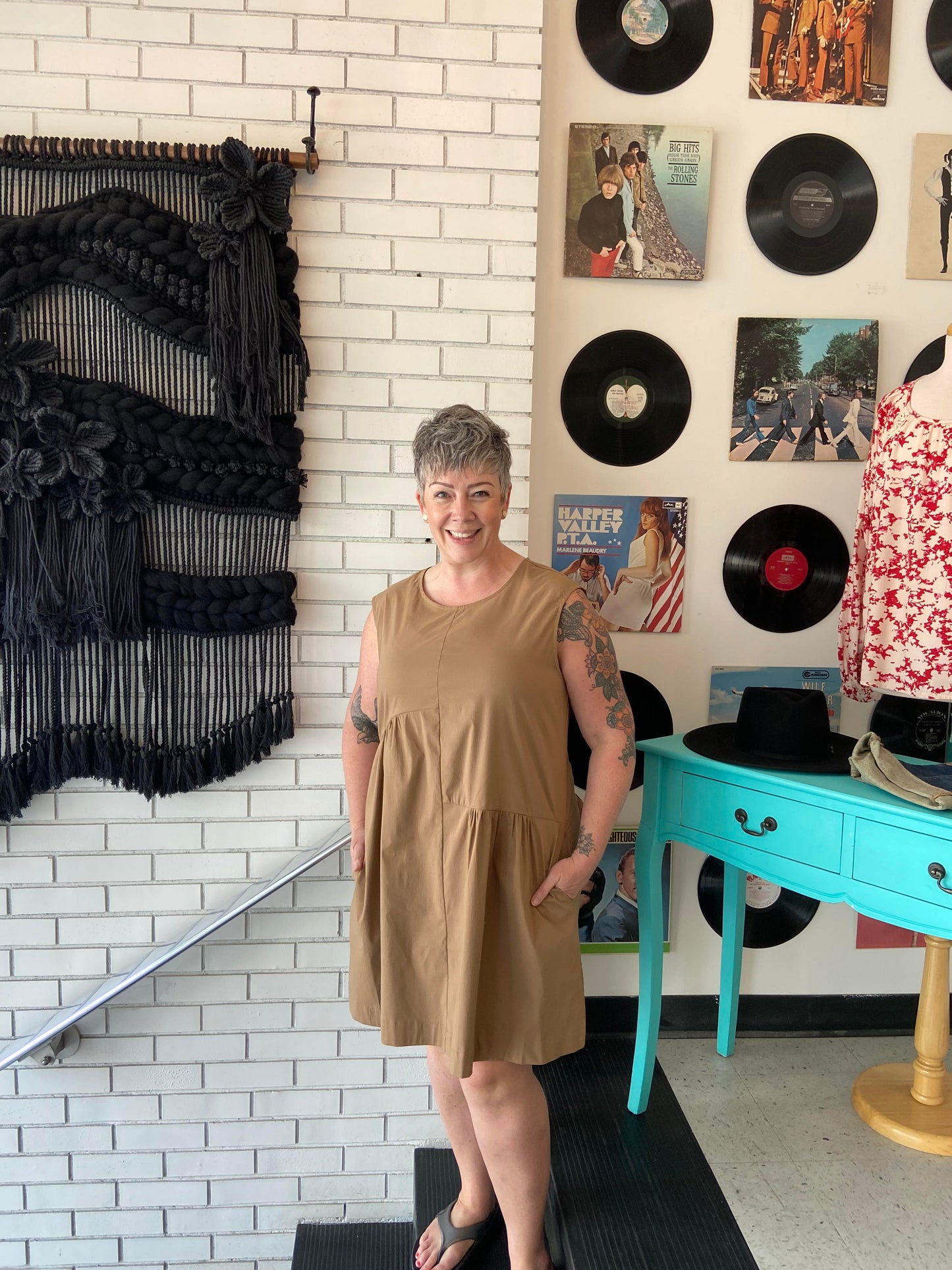 Drinks on The Terrace Tunic ~ Biscotti