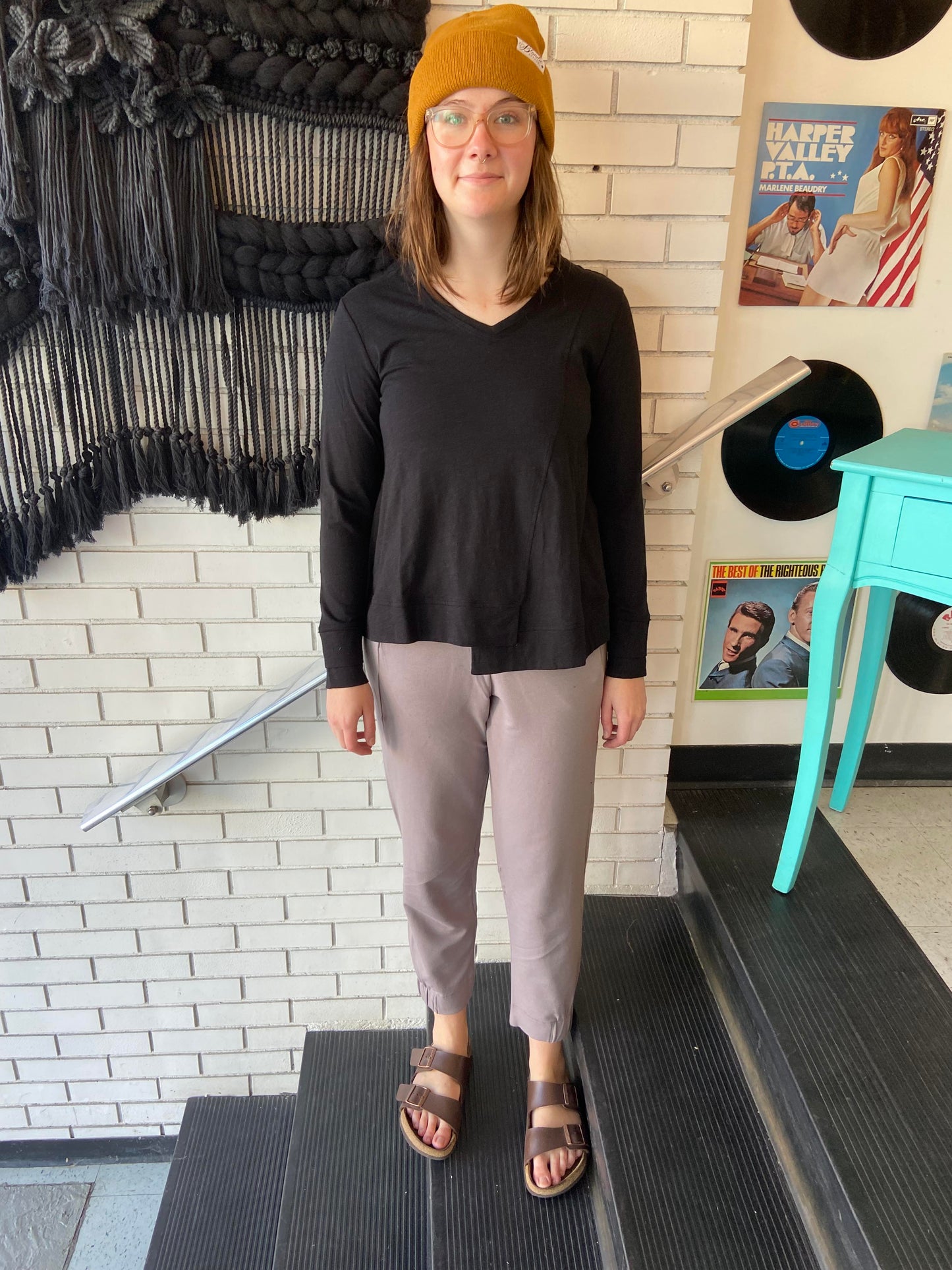 Let's Connect Tee ~ Black