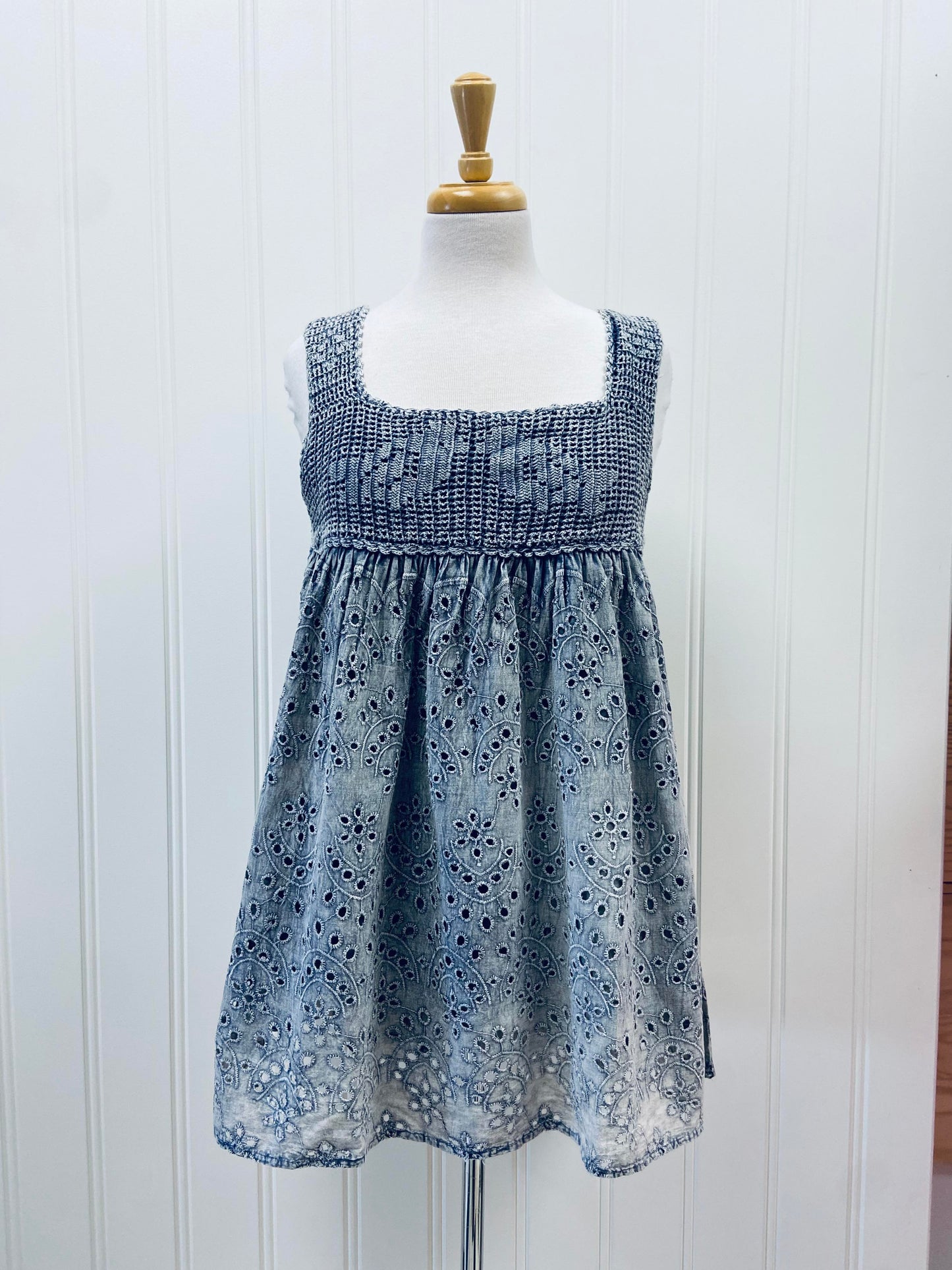 Emma Flowy Tank ~ Steel