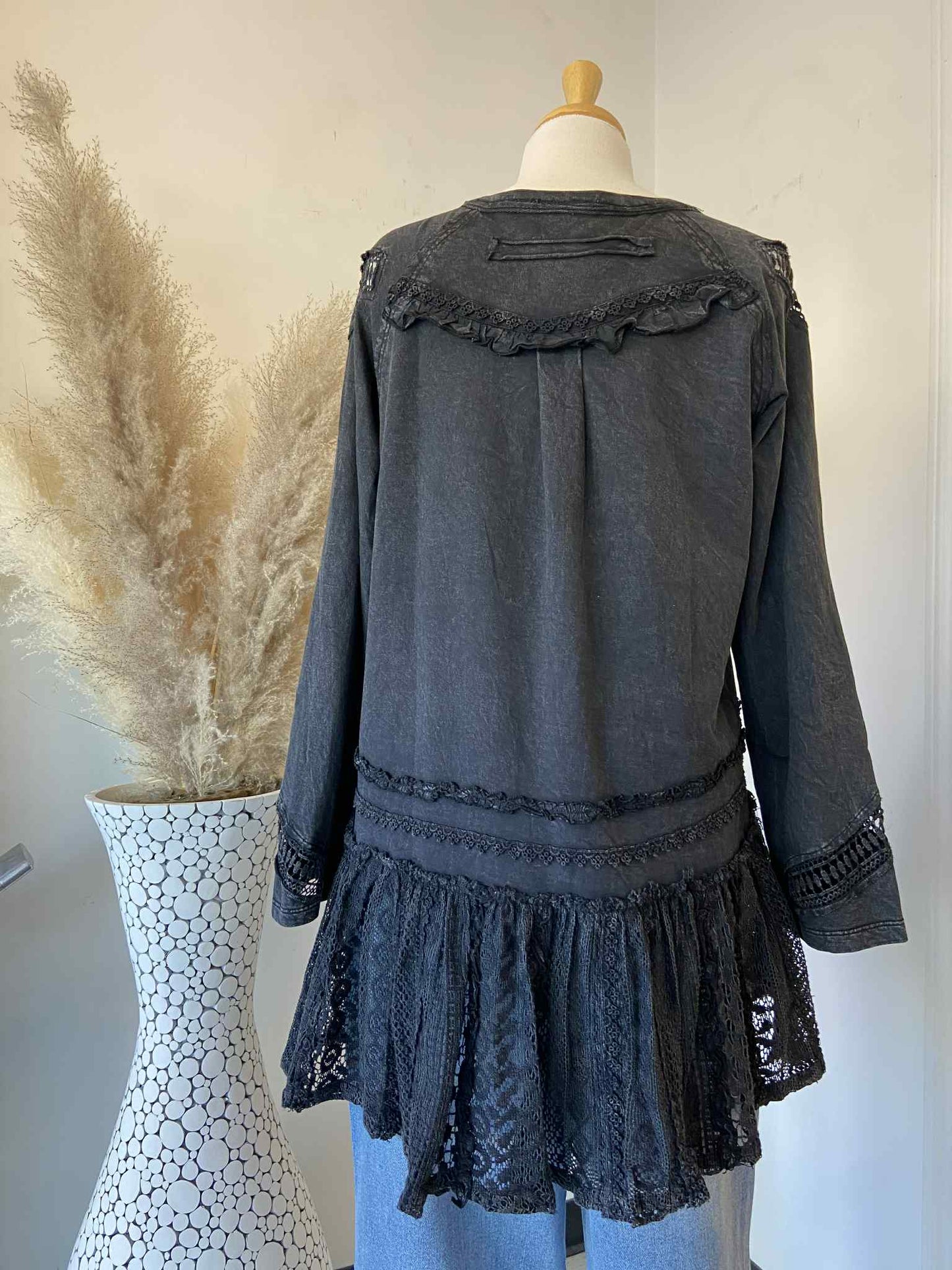 Jamie Cover Up ~ Washed Black