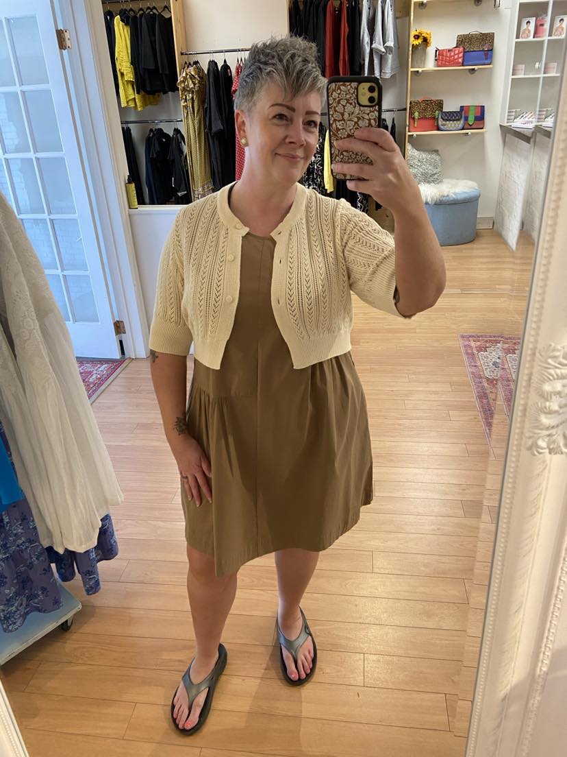 Drinks on The Terrace Tunic ~ Biscotti