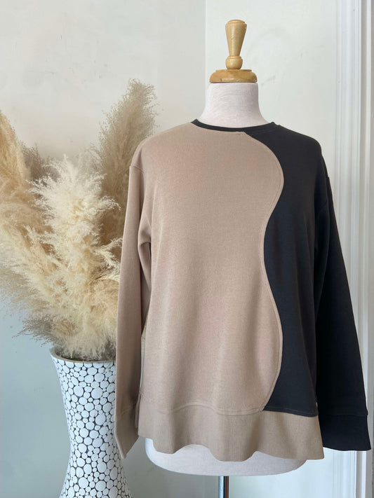 Waverly Sweatshirt ~ Graphite ~ Size XS