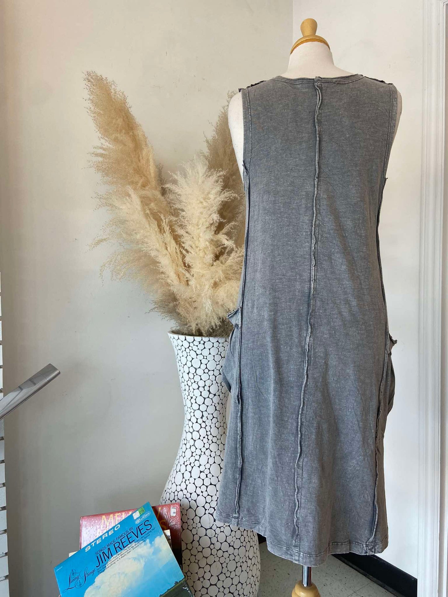 Brett Tunic Dress ~ Grey
