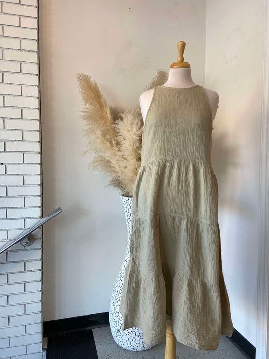 Vickey Dress ~ Sand