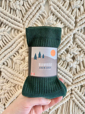 Open image in slideshow, Amelie Bamboo Crew Sock ~ One Size
