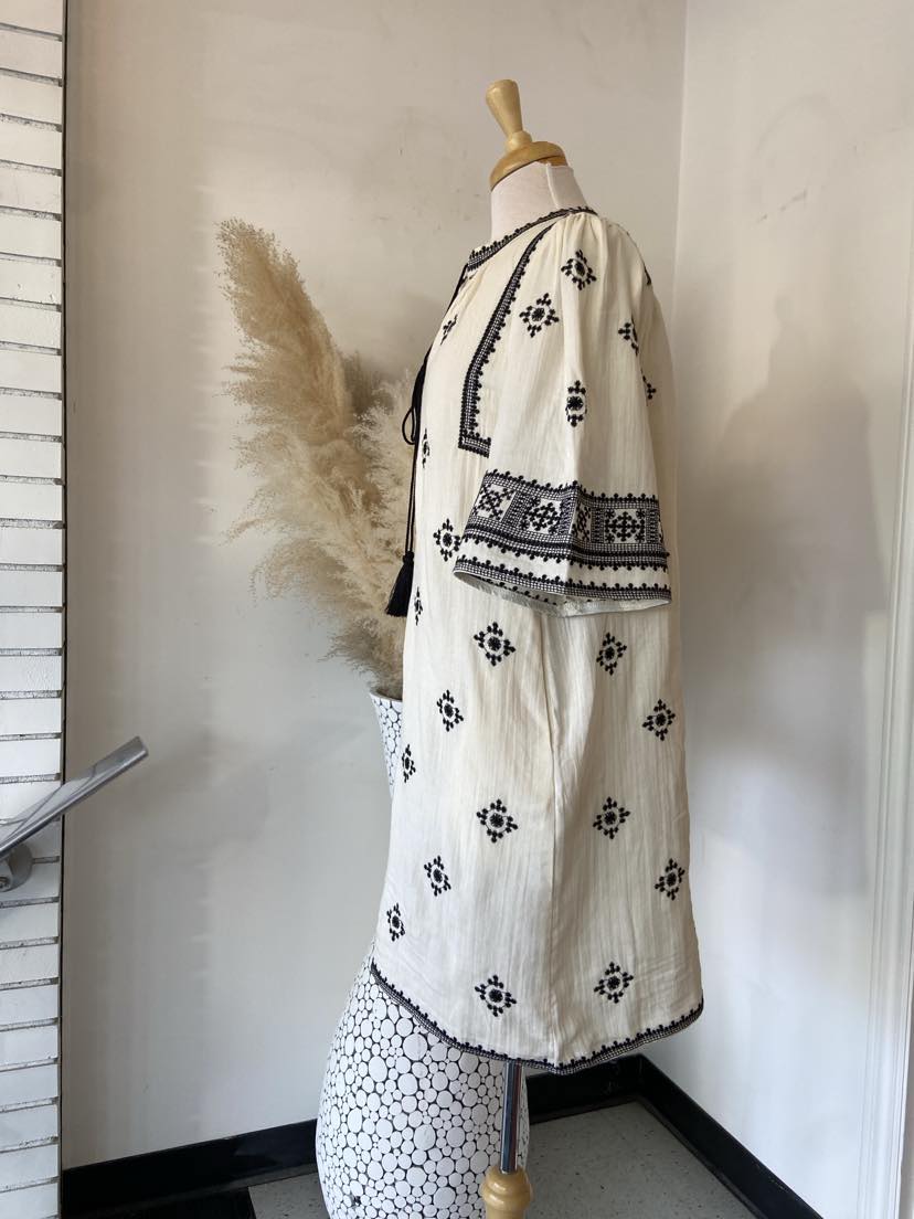 Arlie Embroidered Dress