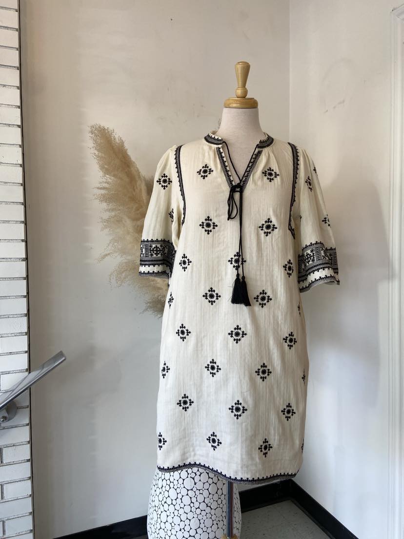 Arlie Embroidered Dress