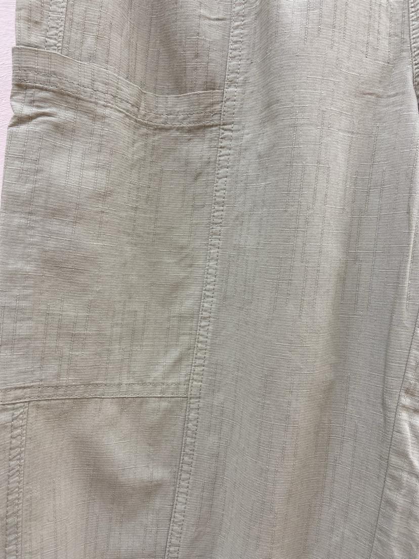 Siara Tapered Crop Pant ~ Light Khaki