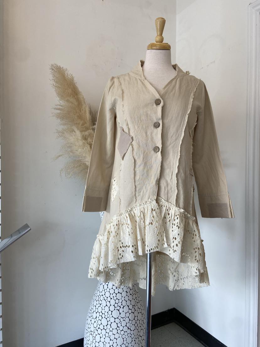 Mavis Ruffle Jacket
