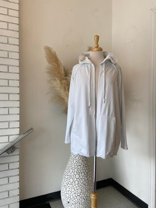 Chelsea Flower Hoodie ~ White